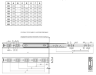 Шариковые направляющие DB4511Zn/250 - 